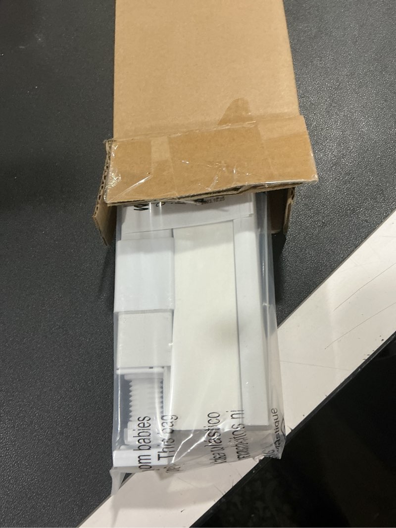 Condition photo showing Good Condition for LazBlinds Cordless Cellular Shades, No Tools No Drill Light Filtering Honeycomb Shades Pleated Blinds for Windows, 22 1/2'' W x 64'' H, White Light Filtering-white 22 1/2'' W x 64'' H