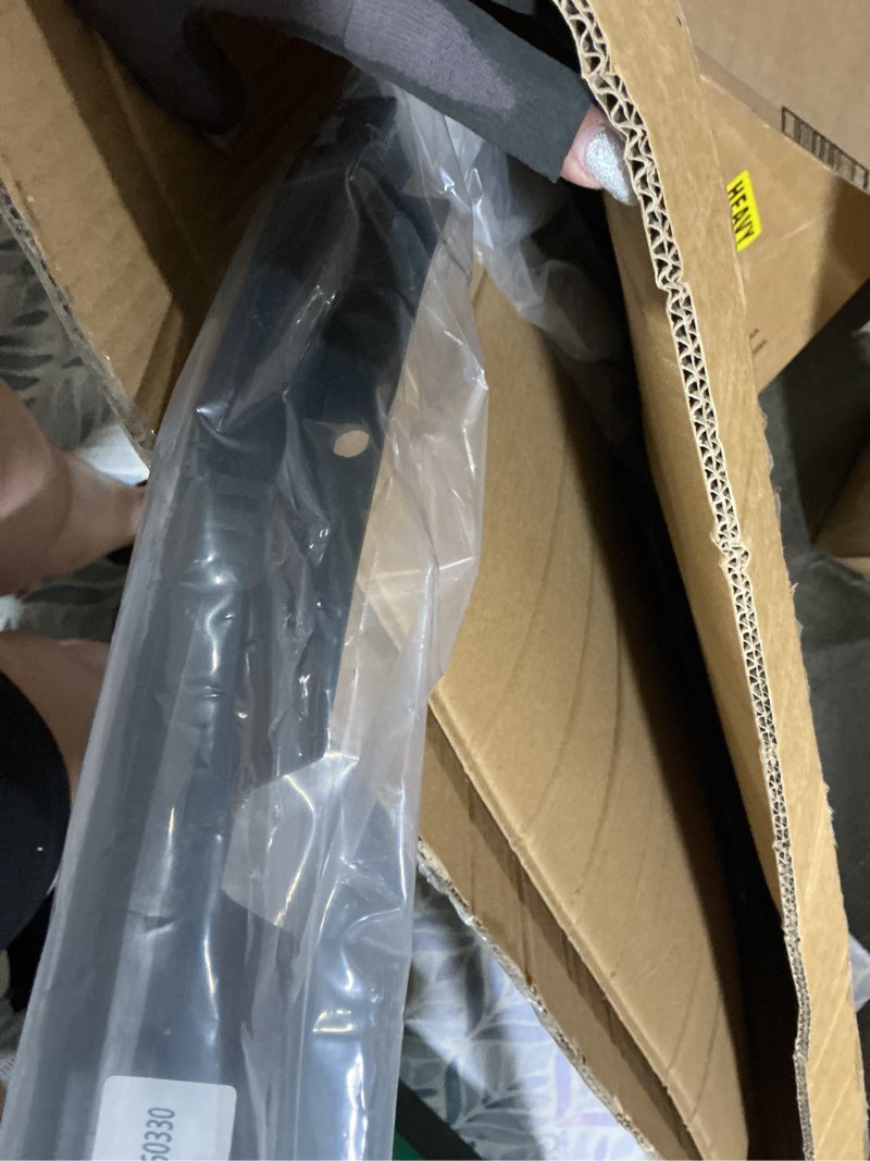 Condition photo showing Good Condition for jolong front left fender flare for jeep grand cherokee 2011-2016 lh wheel arch trim molding textured black driver side 1 pcs replacemnet for fender cover ch1290106 1mp39rxfae front fender left