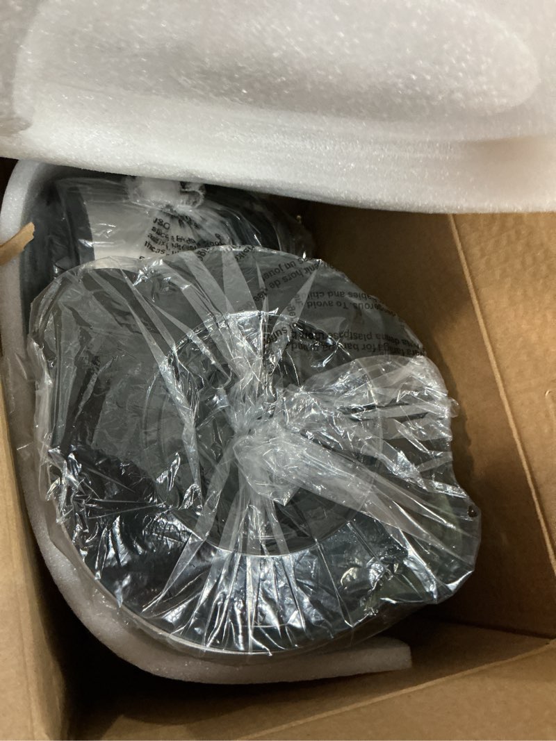 Condition photo showing New/Like New for GANIZA Food Processors, Electric Food Chopper with Meat Grinder & Vegetable Chopper - 2 Bowls (8 Cup+8 Cup) with Powerful 450W Copper Motor - Includes 2 Sets of Bi-Level Blades for Fruits/Meat/Nuts Black