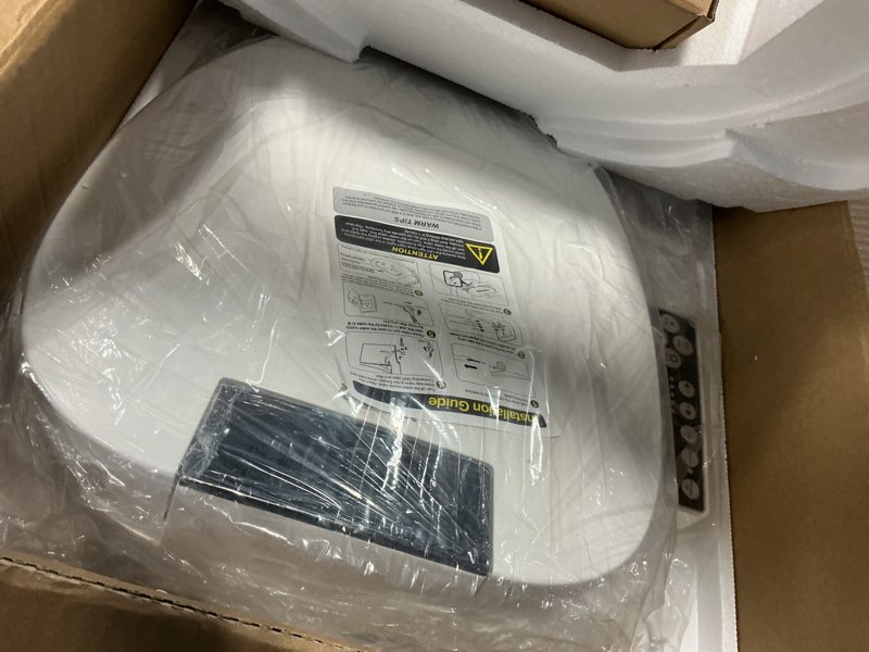 Condition photo showing Good Condition for Electric Heated Bidet Toilet Seat with Warm Water Wash, Warm Air Dryer, Soft Closed Lid, Night Light, LED Display, Toilet Seat with Bidet Requires Outlet - Round