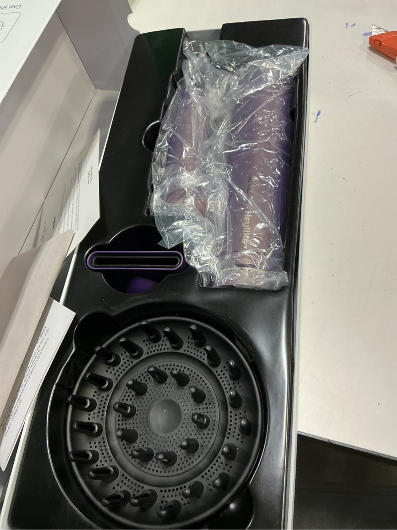 Condition photo showing Good Condition for High Speed Plasma Ion Hair Dryer with Diffuser, Professional Blow Dryer 130000 RPM Brushless Motor for Fast Drying,1500W 3Temps/3Speeds Thermo-Control Lightweight Hairdryer for Women Home Travel Salon