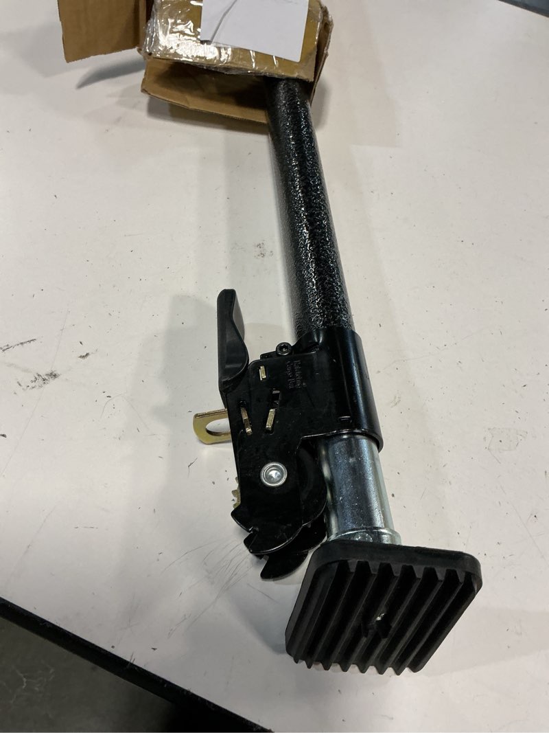 Condition photo showing As Is for keeper - extended ratcheting cargo bar - adjustable 44 to 74 inches, secure storage for suvs, full sized trucks, and trunks