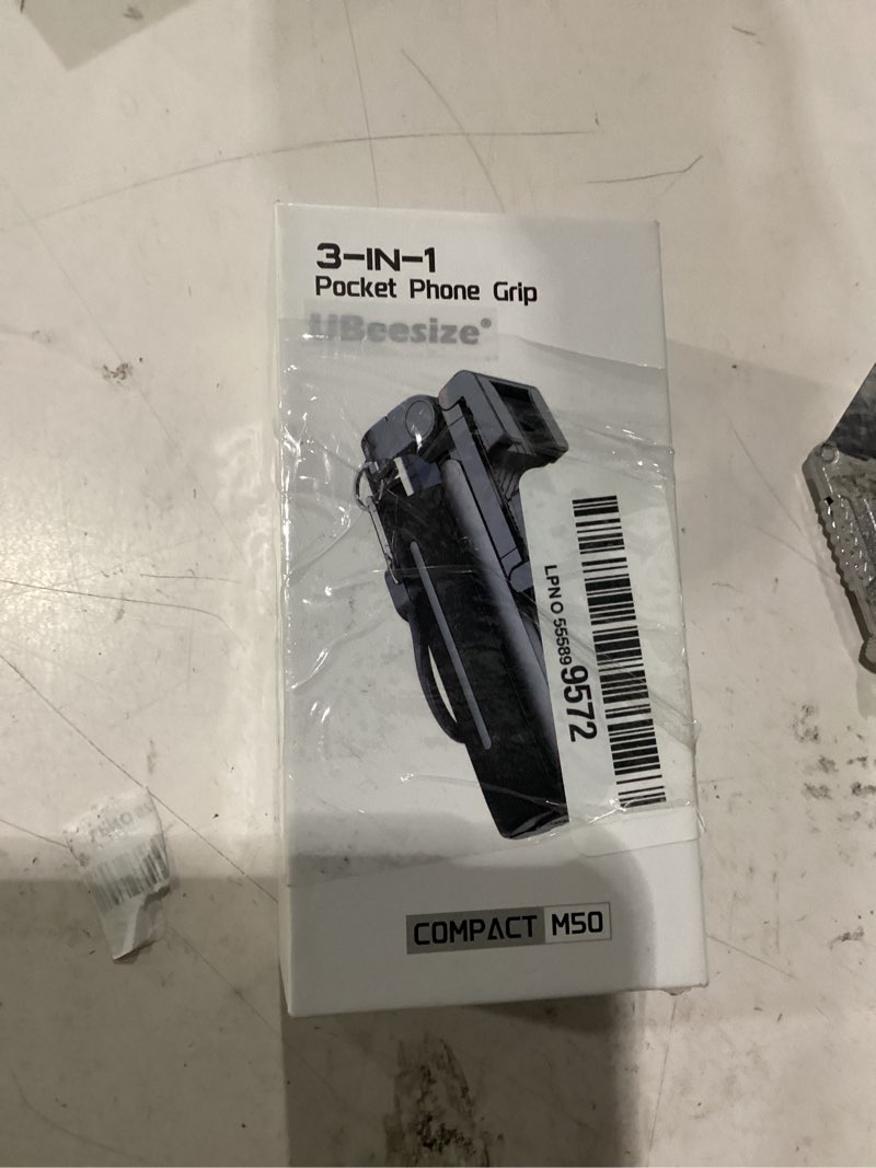Condition photo showing New/Like New for ubeesize mini selfie stick tripod with rechargeable remote – pocket-size travel phone stand w/hook, 360° rotating holder, lightweight tripod for iphone/android, vlogging, tiktok & live streaming