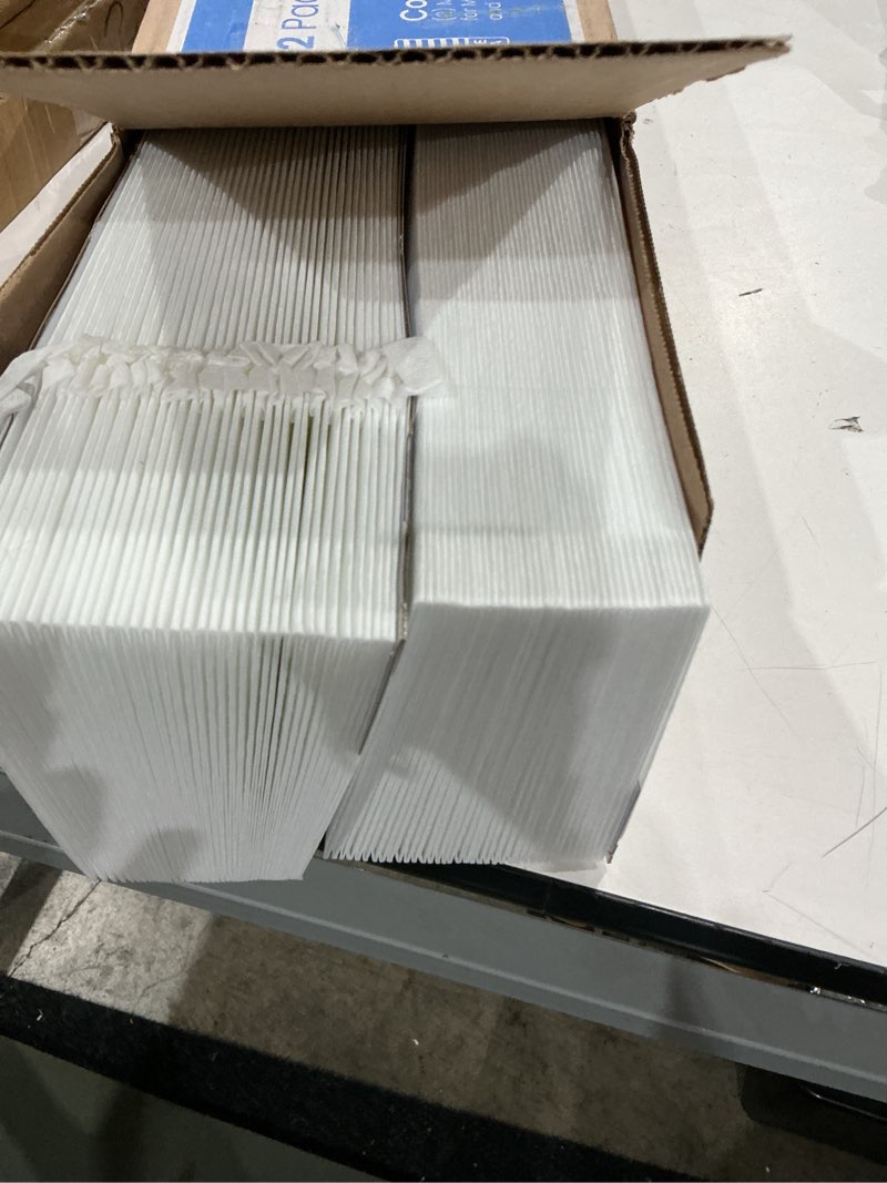 Condition photo showing Good Condition for 2 packs, 201 replacement filter merv 13 compatible with aprilaire 2200, 2250, space gard 2200 whole house air cleaner purifiers and lennox pmac-20c (lennox x0445), merv-13 air filter pack of 2