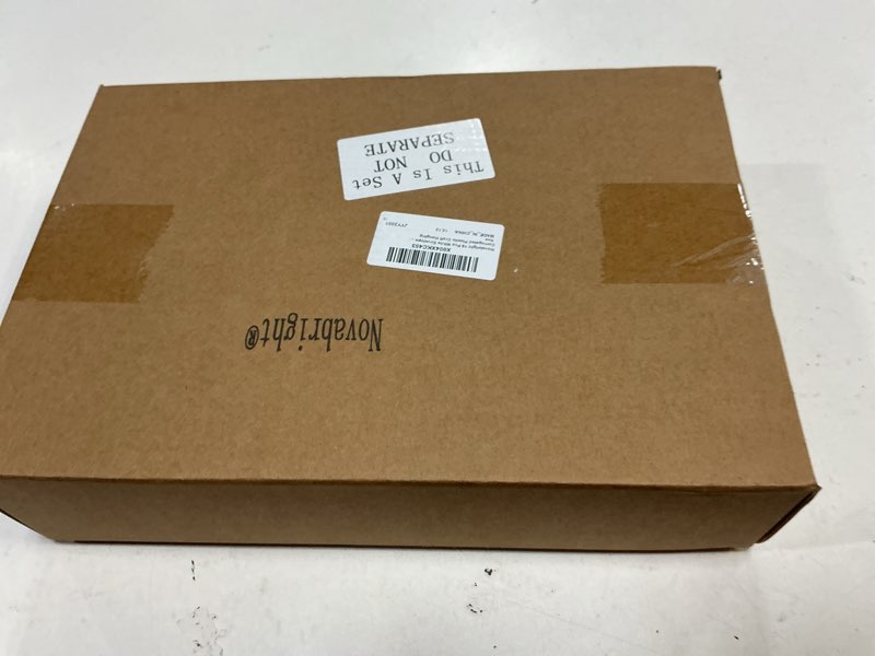Condition photo showing New/Like New for novabright 18 pcs 7.87 inch valentine's day large white envelope and 6 pcs red felt heart ornaments 