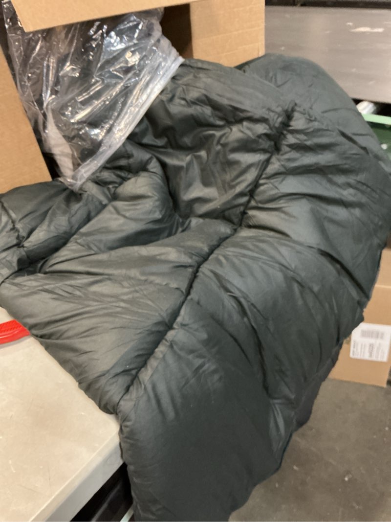 Condition photo showing As Is for (Similar to stock photo) Utopia Bedding Comforter Duvet Insert, Quilted Comforter with Corner Tabs, Box Stitched Down Alternative Comforters Queen Size ( black ) 