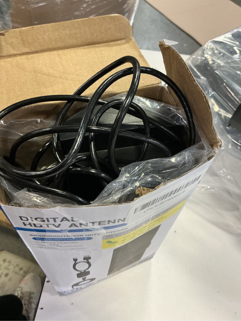 Condition photo showing Good Condition for 3600+ miles range tv antenna,2026 strongest digital tv antenna indoor outdoor with amplifier signal booster, hd antenna for local channels for smart tv and old tvs-38ft coax cable-support 8k 4k 1080p black