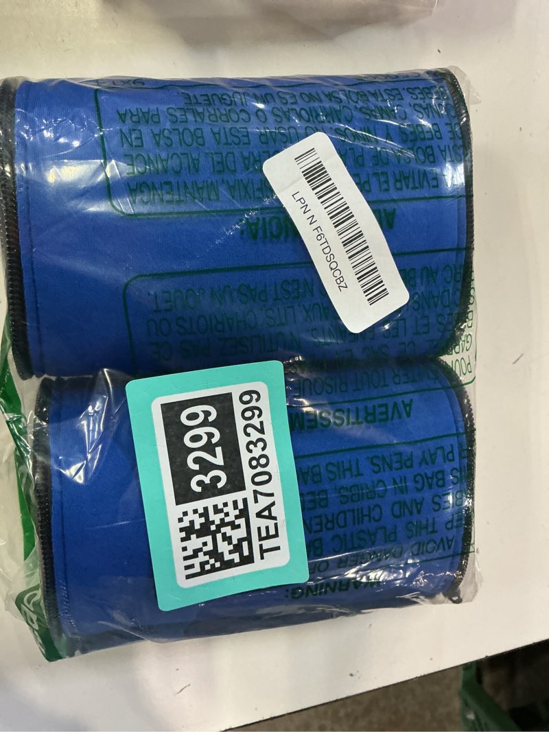 Condition photo showing Good Condition for 2 pieces pool handrail cover blue hand railing cover zippered inground pool covers slip resistant rail grip for swimming pool inground ladder handles (6 feet) blue 6 feet