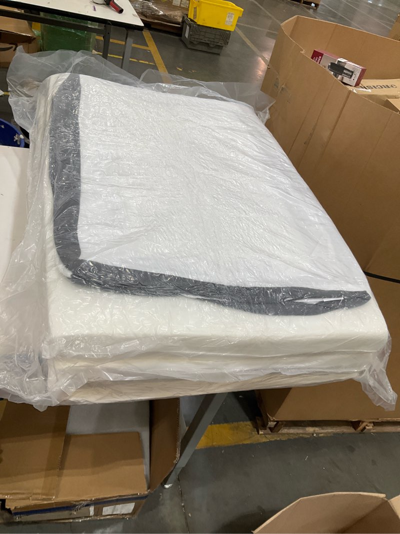 Condition photo showing Good Condition for tri fold memory foam foldable mattress twin, 3 inch folding mattress for guest sleep. portable trifold mat with removable washable cover, floor sleeping mat for adult and kid tw" tri-fold