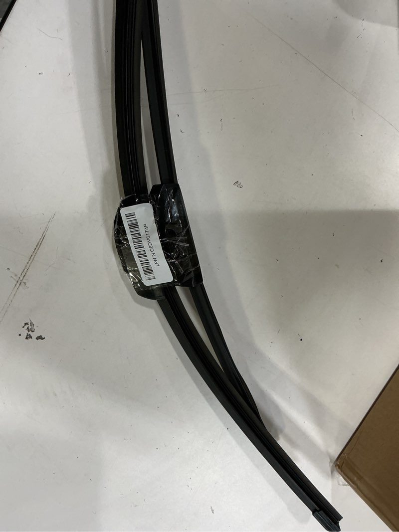 Condition photo showing As Is for 26''+19'' front windshield wiper blades compatible with 2008-2017 honda accord/2010-2015 toyota prius oem quality premium all-season automotive replacement wipers (pack of 2) 26"+19"