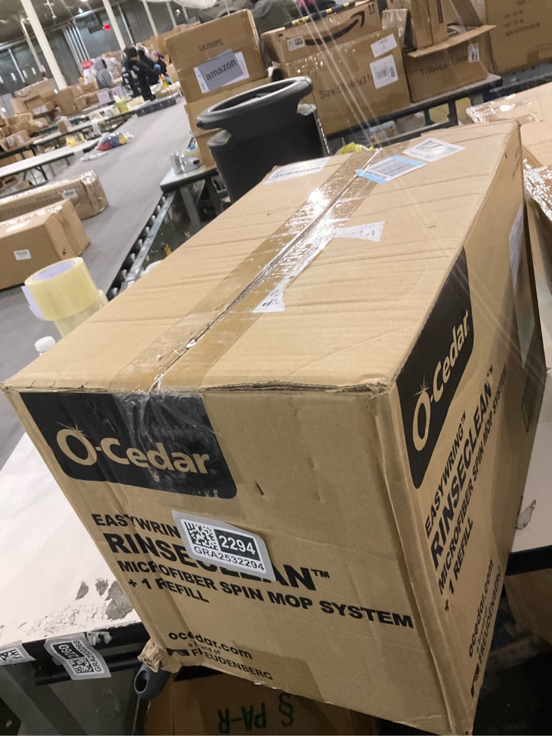 EasyWring Rinseclean Microfiber Spin Mop System