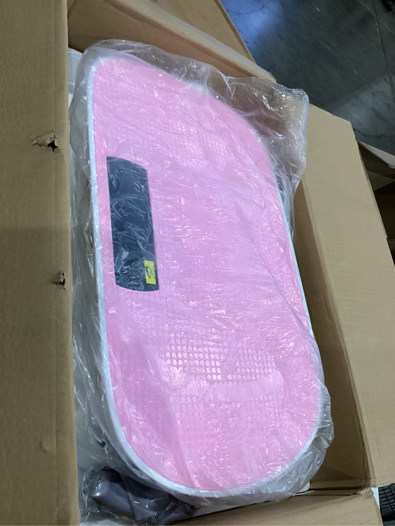 Condition photo showing Good Condition for merach vibration plate exercise machine, whole body workout equipment for women, bluetooth and silicone pedal, vibration plate with auto mode, vibrate fitness platform for home pro pink