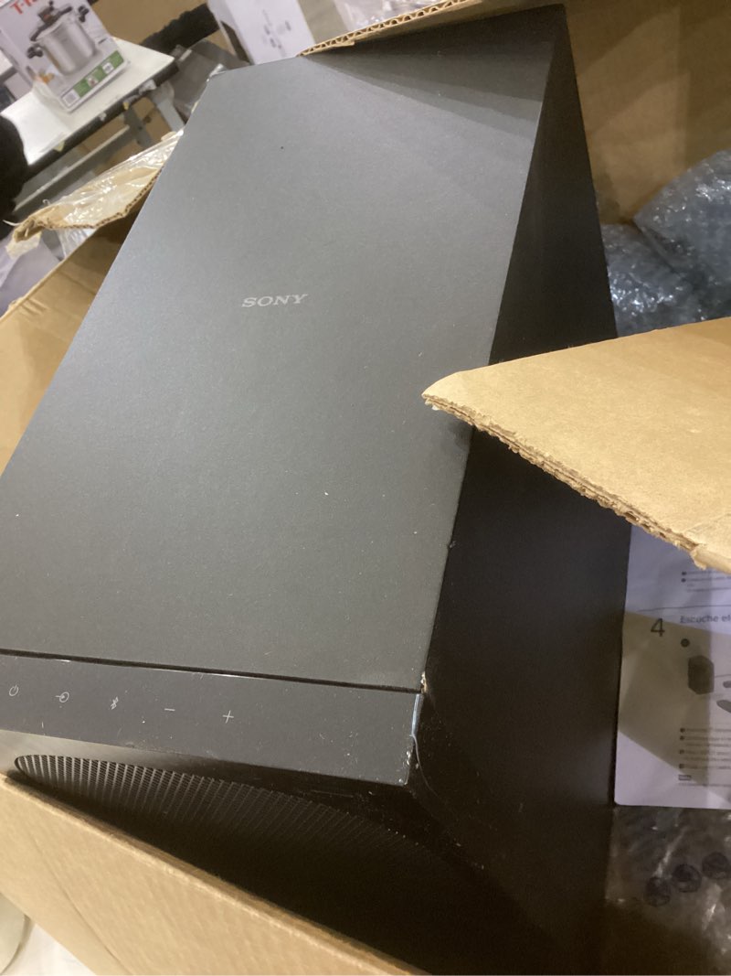 Condition photo showing As Is for Sony HT-S40R 5.1ch Home Theater Soundbar System,black