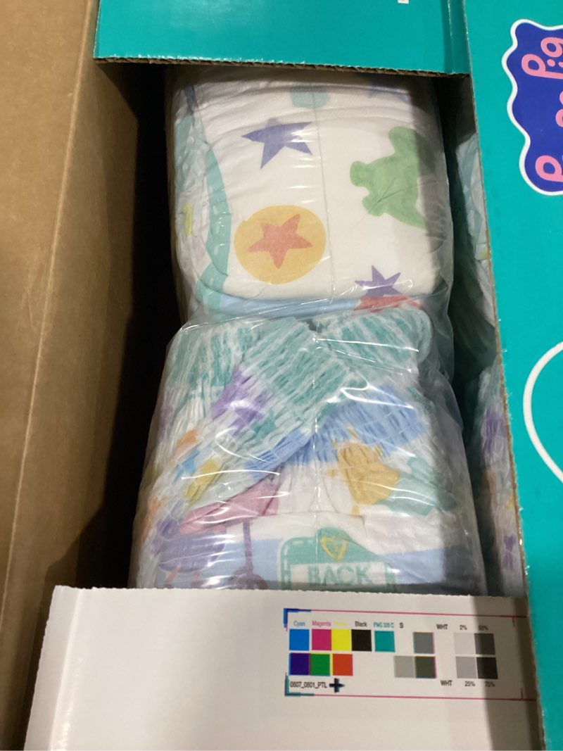 Condition photo showing Good Condition for easy ups girls & boys potty training pants, size 5t-6t, 84 count, peppa absorbent training underwear, up to 100% leakproof day and night, hypoallergenic (packaging may vary) 5t-6t 84