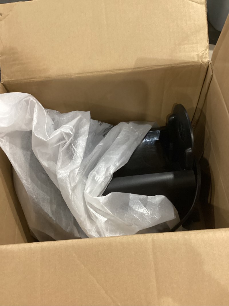 Condition photo showing As Is for keurig k-compact single-serve k-cup pod coffee maker, with 3 brew sizes, smart start feature, 36oz removable reservoir, black
