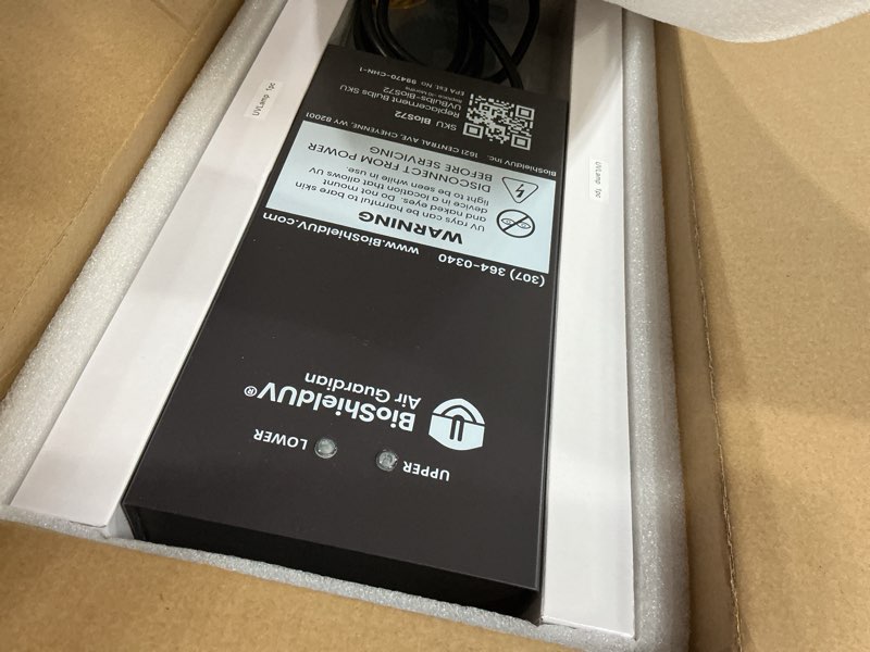 Condition photo showing Good Condition for bioshielduv® 72w hvac uv light air purifier light bulb - air filter uv lamp for air conditioner, whole house dual uv uvc light in duct filter, uvc light for hvac ac air conditioner 72w (2 bulbs)