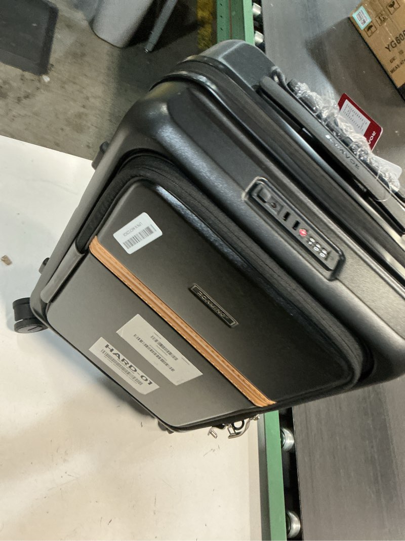 Condition photo showing Good Condition for ROAMING Expandable 20 Inch Carry On Luggage with Mute Brake Wheels Airline Approved Hard Shell Suitc