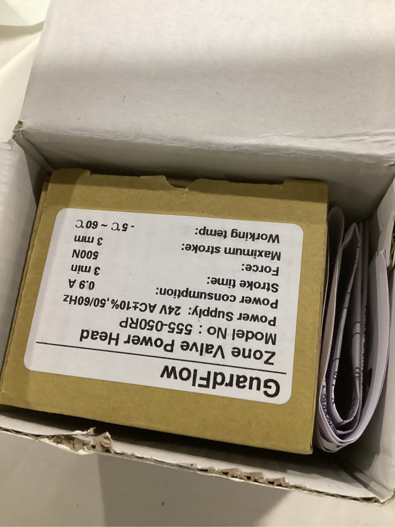 Condition photo showing New/Like New for 555-050RP Zone Valve Power Head Compatible with Taco 556 and 570 Series Zone Valve Hydronic Heating Systems, 24V Actuator, Easy Install Boiler Control Part Three-Year Free Replacement