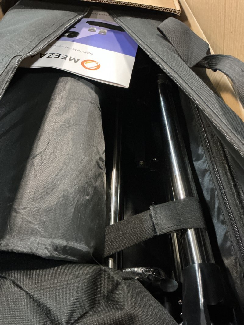 Condition photo showing Good Condition for Telescope, 150EQ Newtonian Reflector Telescope for Adults Astronomy Beginners, Professional Astronomical Telescopes with Equatorial Mount, Phone Adapter, Tripod, Moon Filter and Large Carry Bag 150EQ Telescope with Carry Bag