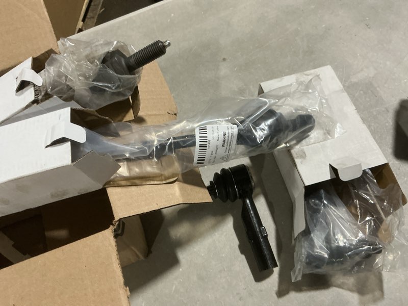 Condition photo showing As Is for scitoo 4pcs front suspension kit inner outer tie rod end fit 2003-2019 for chevy express 2500 express 3500 for gmc savana 2500 savana 3500