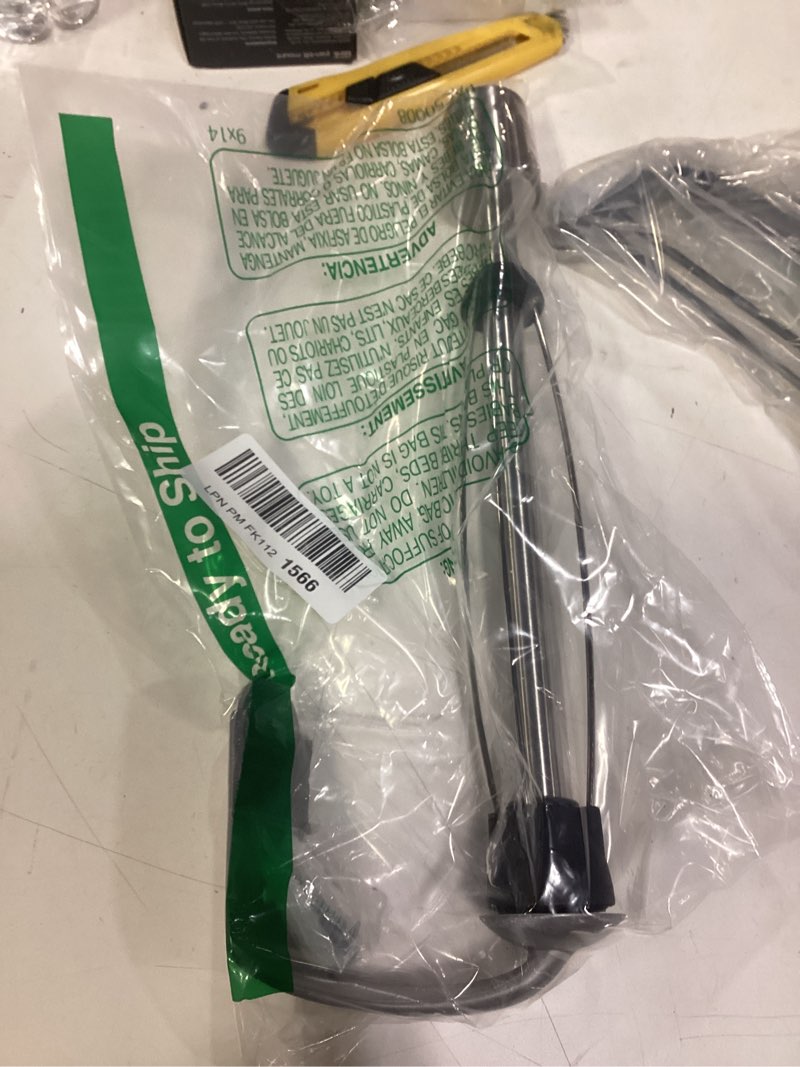 Condition photo showing New/Like New for Kamenstein Perfect Tear Wall Mount Paper Towel Holder, Patented Design for One-Handed Use, Rounded Finial, 14-Inch, Brushed Silver Metal Finish Silver, Rounded Finial