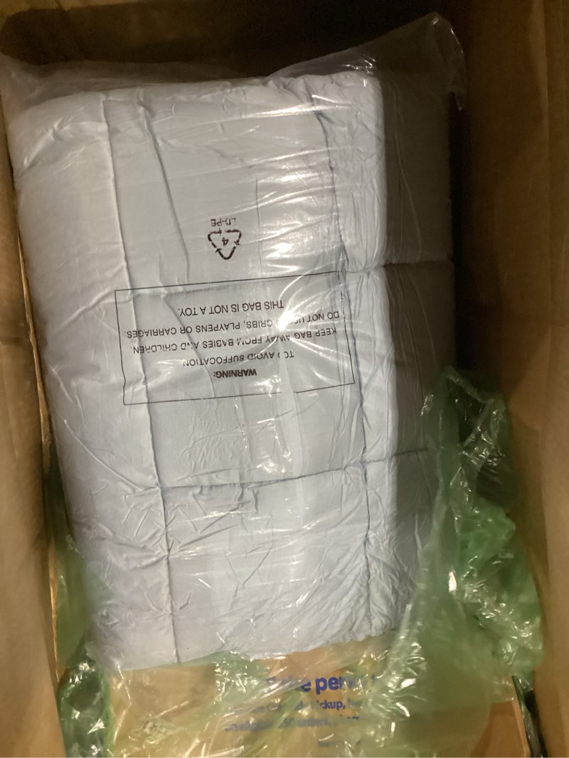 Condition photo showing New/Like New for easeland king size mattress pad pillow top mattress cover quilted fitted mattress protector 8-21" deep pocket cooling mattress topper (78x80 inches, dusty blue) dusty blue king