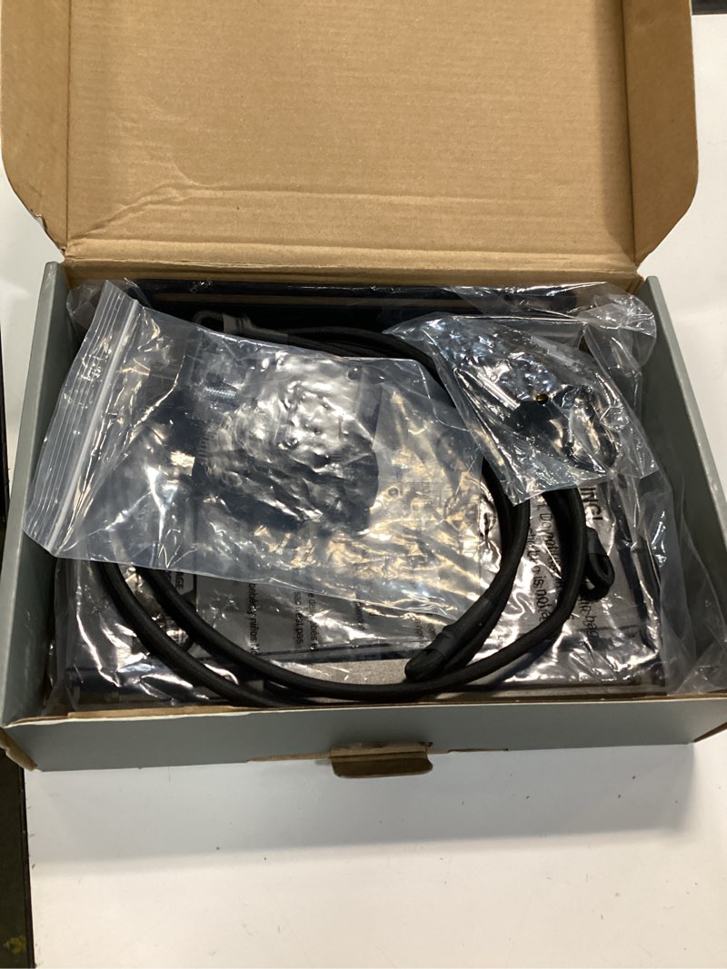 Condition photo showing Good Condition for cell phone fence mount with shade game recording mounting kit compatible with iphone, mevo start, insta 360 and other action cameras for recording baseball dark black