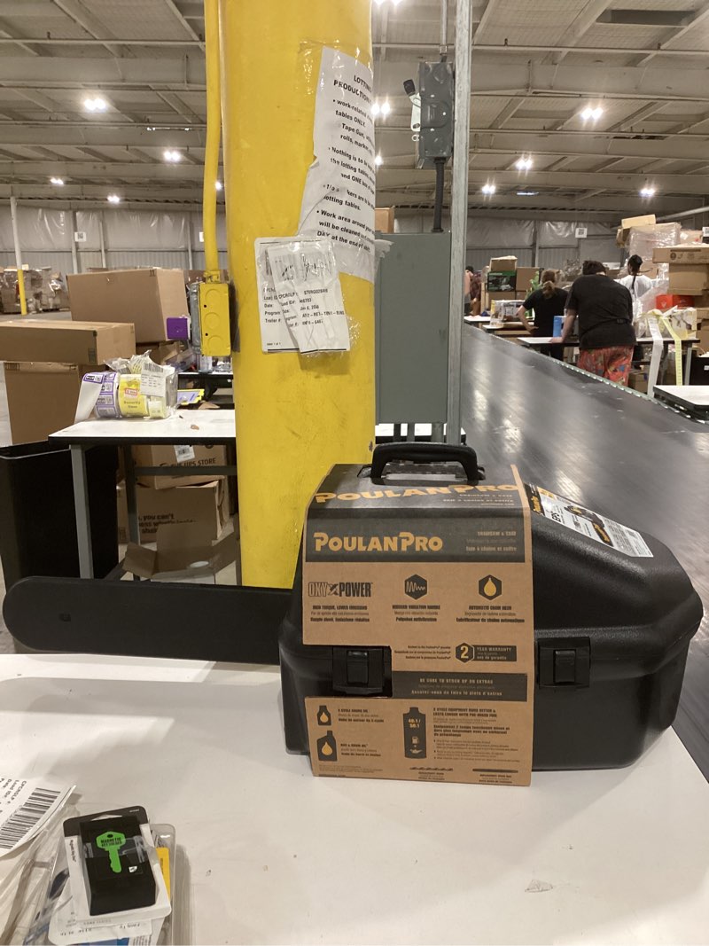 Condition photo showing New/Like New for Poulan Pro PR5020 20 in. 51cc 2-Cycle Gas Chainsaw