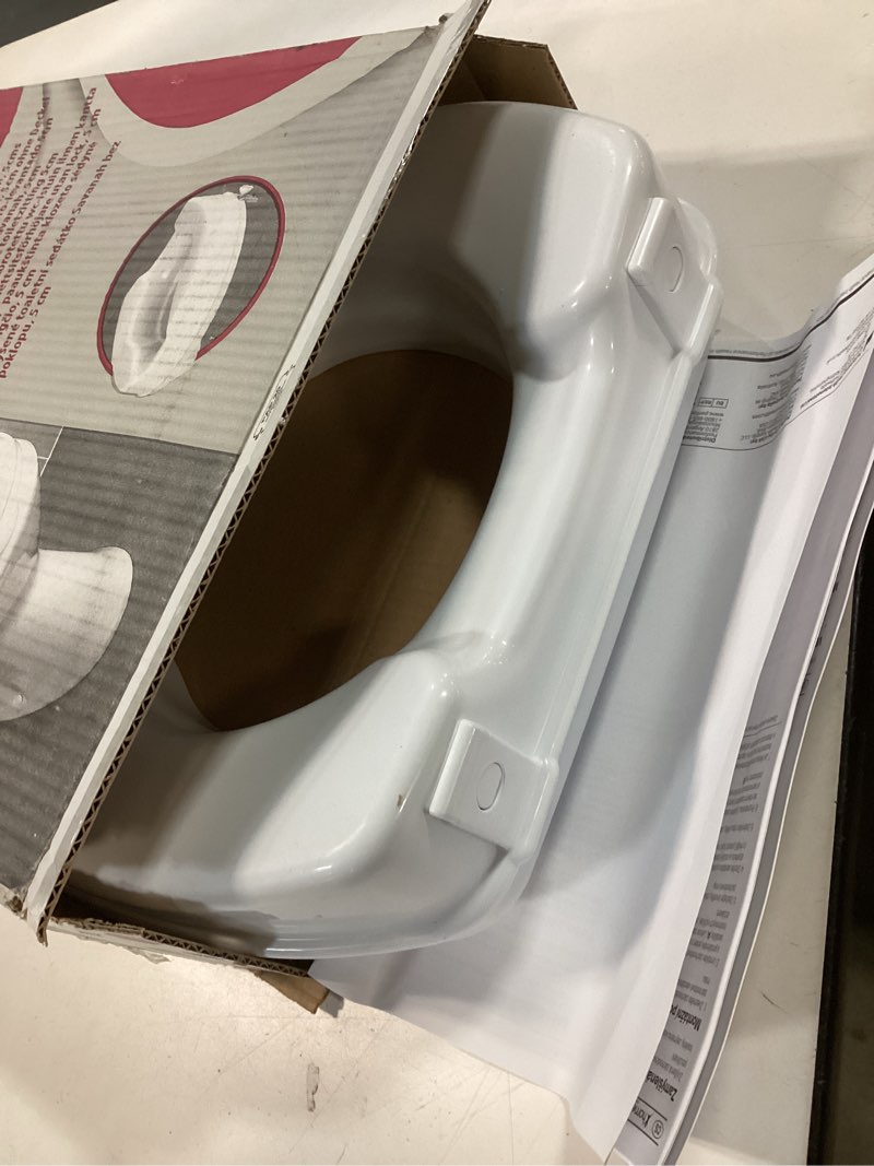 Condition photo showing Good Condition for Homecraft Savanah Raised Toilet Seat, 2" High Elevated Toilet Seat Locks Onto Standard Toilets, Port