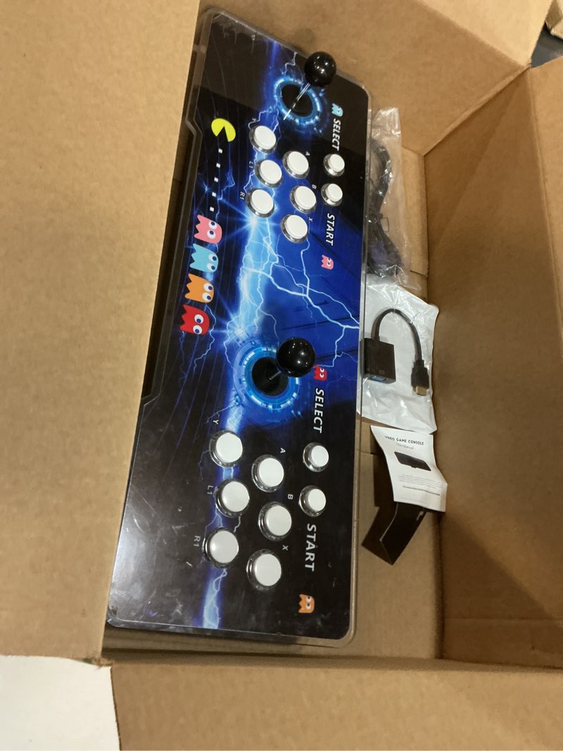Condition photo showing Good Condition for RegiisJoy 50000 in 1 Pandoras Box Ultra Arcade Game Console , Retro Game Machine for PC & Projector & 4K TV, 3D Games, Search/Save/Load/Pause Games, 1280X720,256G TF, USB-C Charging, Built-in Speaker Ultra Whole