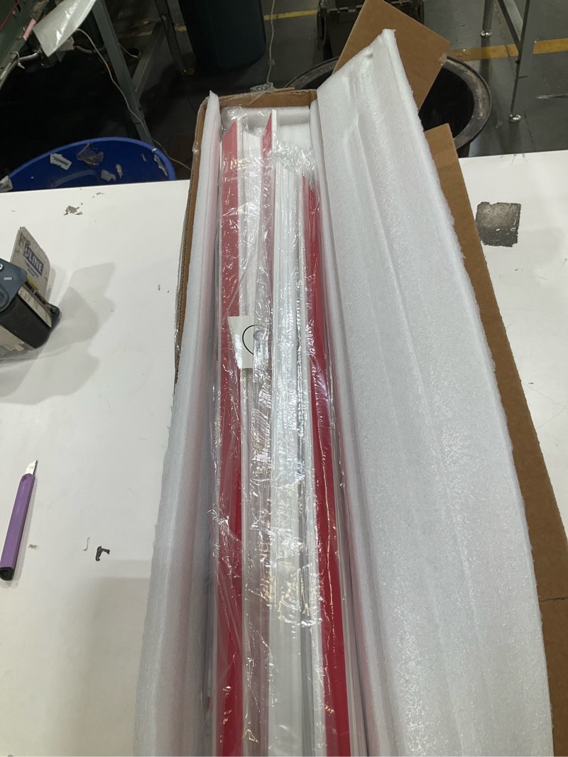 Condition photo showing Good Condition for refgy peel and stick wall molding kit 54"x24" pre-cut wainscoting panels | self-adhesive, paintable, no tools needed | lightweight, durable polystyrene wall trim kit 6-wall molding