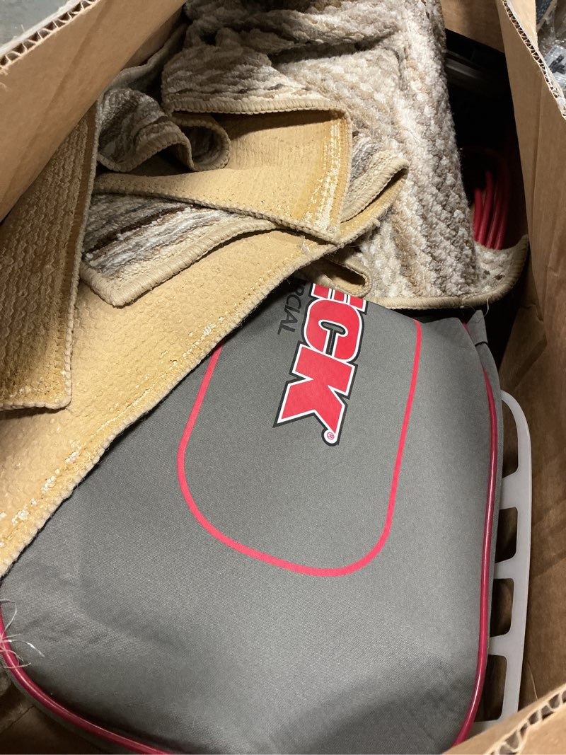 Condition photo showing As Is for Oreck Commercial U2000RB2L-1 LEED-Compliant Upright Vacuum,Gray/Black, 9.25"D x 47.75"H x 12.5"W