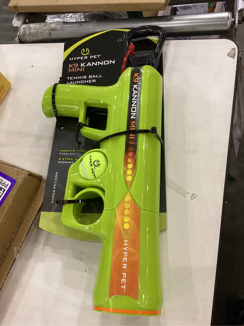 Hyper Pet MINI K9 Kannon Dog Ball Thrower Launcher for Dogs (Small Breeds Up To 20 Pounds), Includes