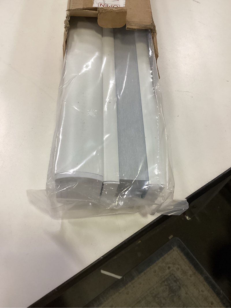 Condition photo showing New/Like New for No Drill Cellular Shades for Indoor Windows, Thermal Insulating & Noise Reducing Honeycomb Blinds, Free Stop Cordless Blackout Shades, Grey, 22" W x 64" H 22"W x 64"H Grey(blackout)