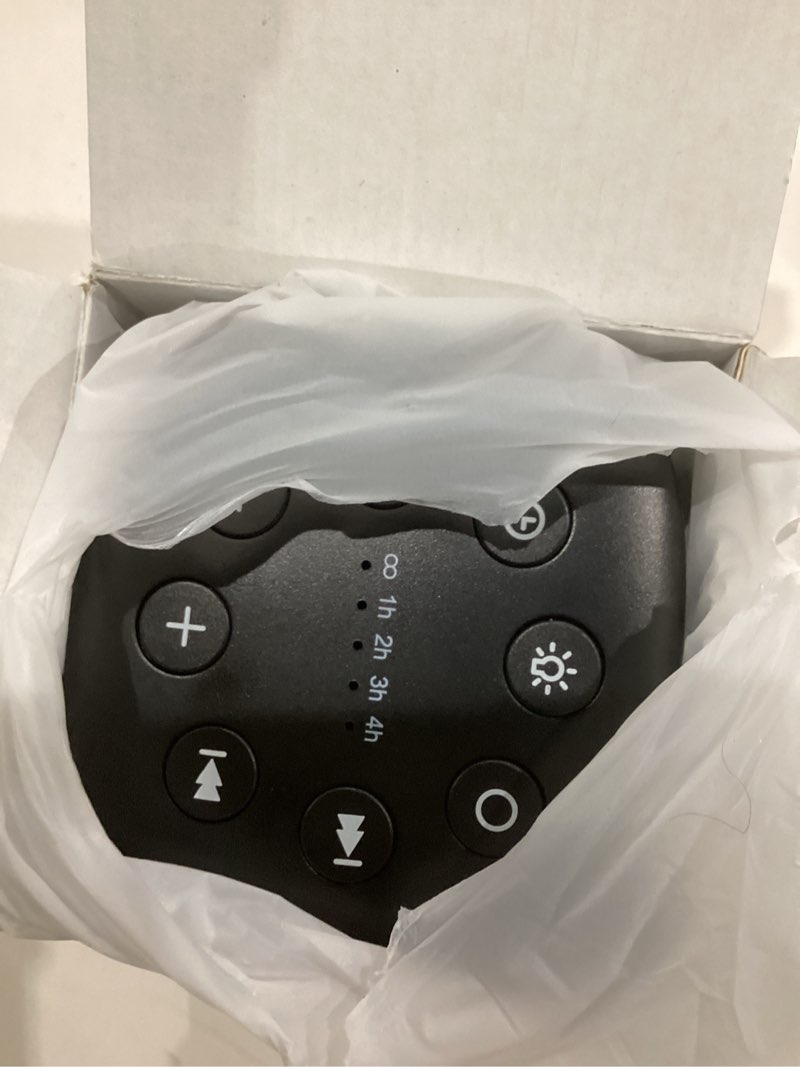 Condition photo showing Good Condition for Meditation White Noise Sound Machine 30 Soothing Sounds with 32 Volume Control 12 Night Light 5 Timers Portable Sleep Machine for Travel Powered by AC or USB Sleep Therapy for Baby Kids Adults (Black)