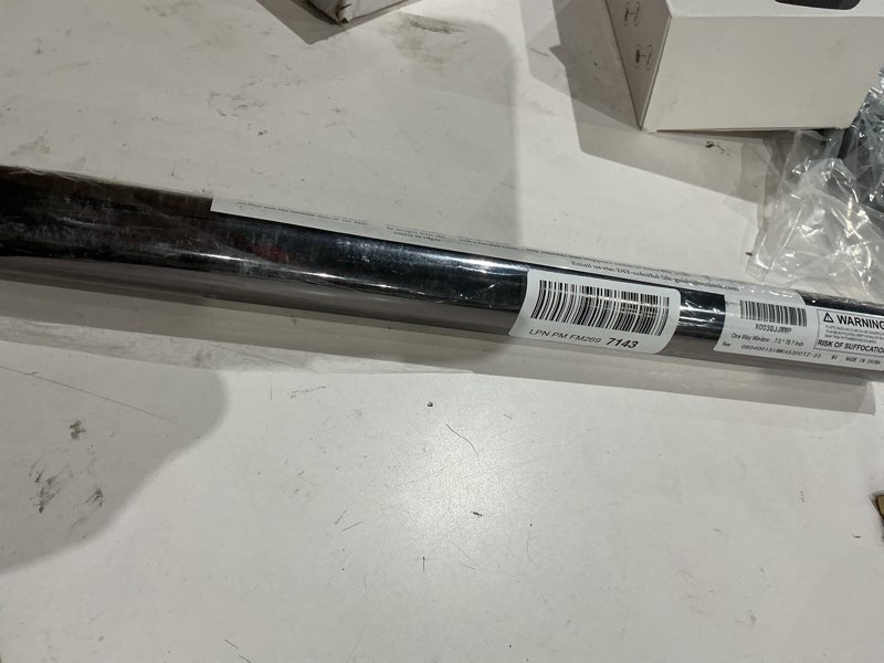 Condition photo showing Good Condition for sunbaby window tint for home, one way privacy film heat & uv blocking, static cling no glue renter friendly cover for home bedroom, office & sliding glass door, 17.5 x 78.7 inch with 3 tools, black black 17.5 x 78.7inch