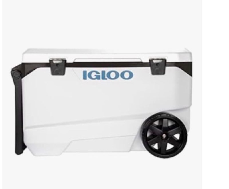 Igloo 90-quart Maxcold Latitude Flip and Tow Wheeled Cooler