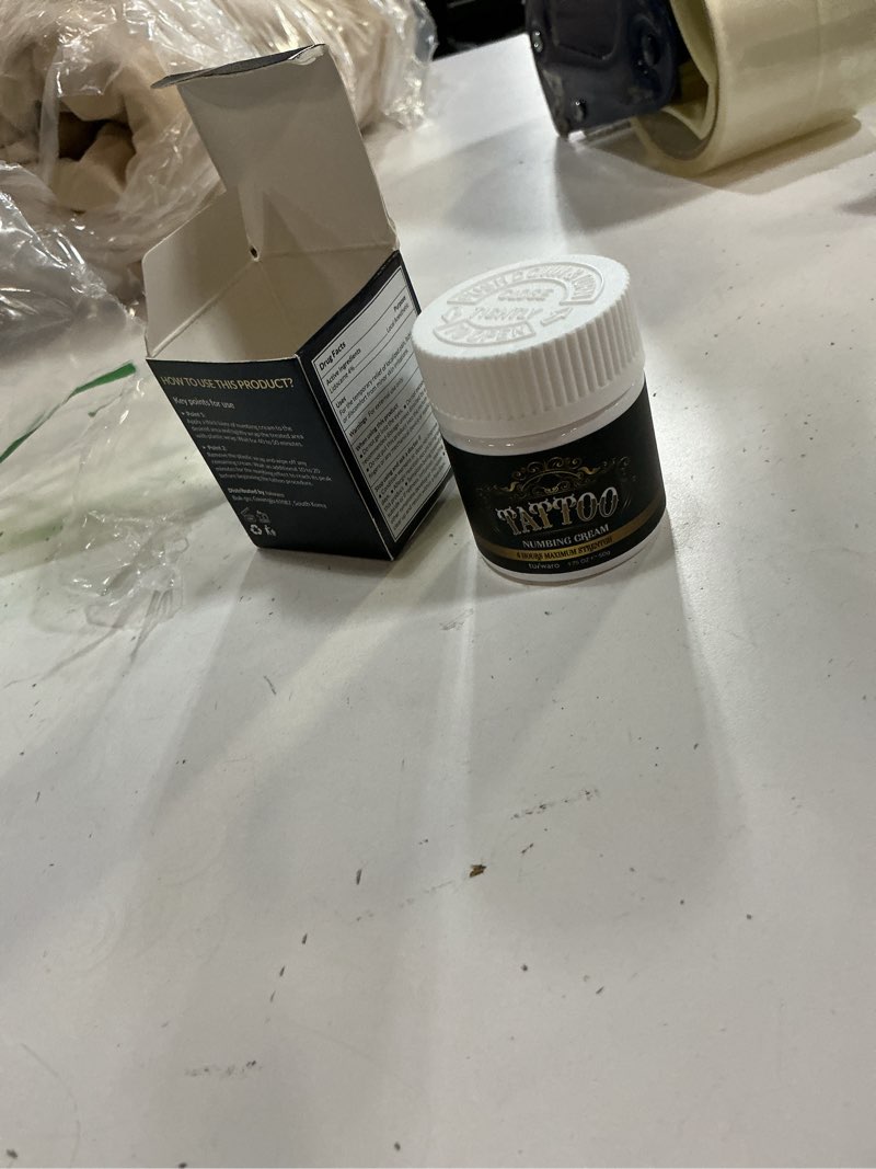Condition photo showing New/Like New for numbing cream extra strength: relief long lasting & fast-absorbing with emu oil and arnica — non-greasy 50 ml