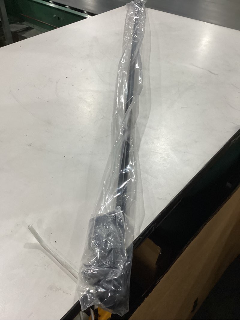 Condition photo showing New/Like New for Kenney Chelsea Ball End Window Curtain Rod - Adjustable for Windows 48 to 86 Inches, Extendable Set, Black 1-Pack 48-86" Black