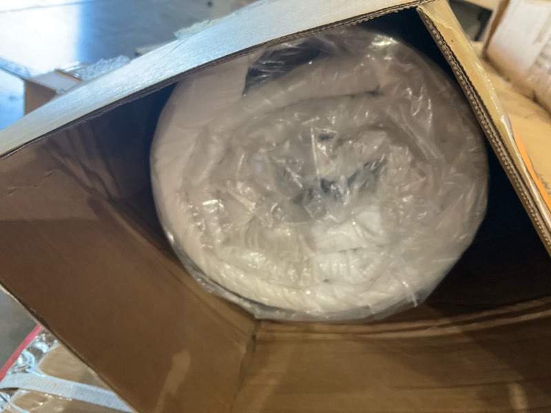 Condition photo showing As Is for king size mattress,12 inch king mattress in a box for back pain relief, upgrade memory foam and pocket coils spring, medium firm, excellent motion isolation, edge support, 80x76x12 king 12inch