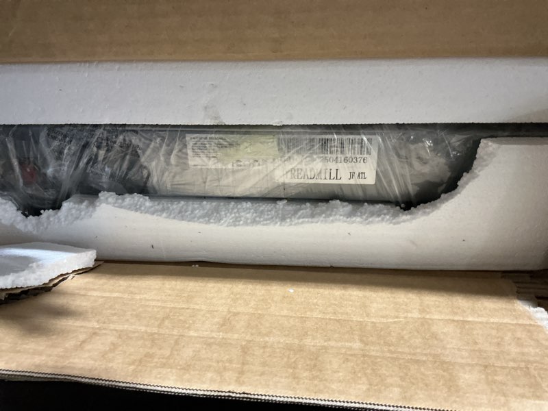 Condition photo showing New/Like New for Walking Pad Treadmill with Incline, 2 in 1 Foldable Treadmills for Home Small Office, 300lbs Portable Compact Under Desk Treadmill with App, Remote Control and LED Display A-Silver