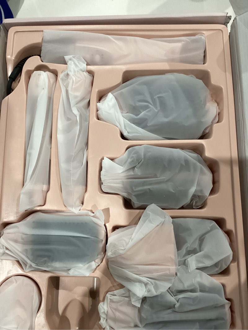 Condition photo showing Good Condition for 9-in-1 Multi Hair Styler | Air Styling & Drying System | Powerful Blow Dryer Brush | No Heat Damage | L/R Automatic Wrap Curlers, Oval Bursh, Round Brush, Flat Nozzle & Storage Pouch