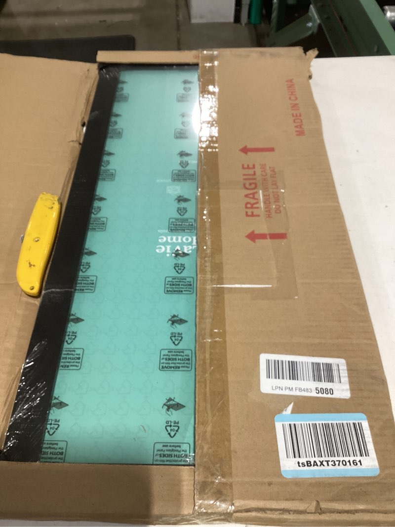 Condition photo showing Good Condition for LaVie Home 10x24 Picture Frame Black, Panoramic Picture Frame for Wall Decoration, Classic Black Minimalist Style Suitable for Decorating Houses, Offices, Hotels?1 Pack? 10x24 Black