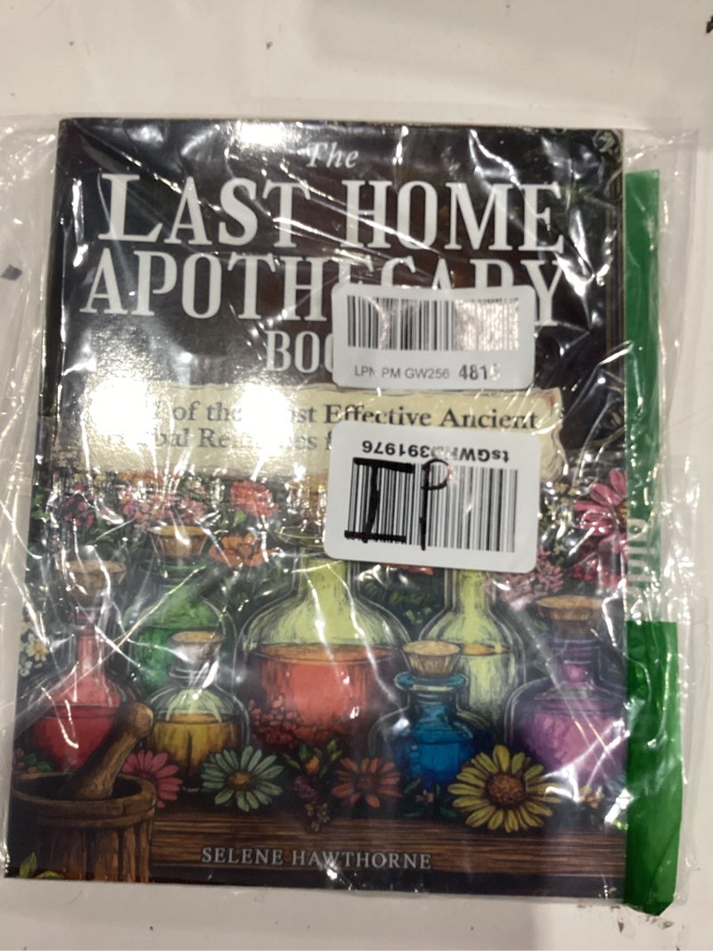 Condition photo showing Good Condition for the last home apothecary book: 1001 of the most effective ancient herbal remedies for everyday life