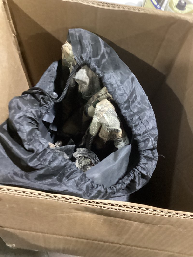 Condition photo showing As Is for TLC Sport Hunting Blind with Carrying Bag, 270/360 Degree See Through, 2-3 & 3-4 Person Pop Up Ground Blinds, 300D Portable Concealed Hunting Tent for Deer and Turkey