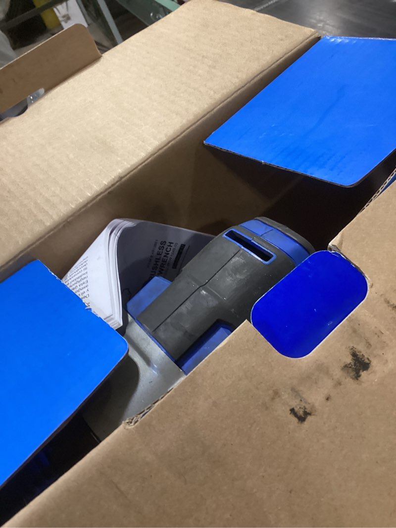Condition photo showing As Is for kobalt 24-volt variable speed brushless 1/2-in drive cordless impact wrench