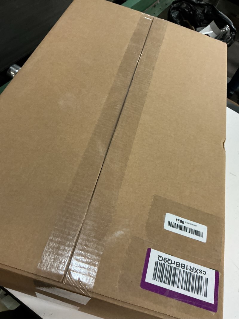 Condition photo showing Good Condition for JOYMOOP Mop and Bucket with Wringer Set, Hands Free Flat Floor Mop and Bucket, with 3 Washable Microfiber Pads, Wet and Dry Use, Floor Cleaning System Middle White Bucket #13 + 50" Flat Mop + 3 Pads