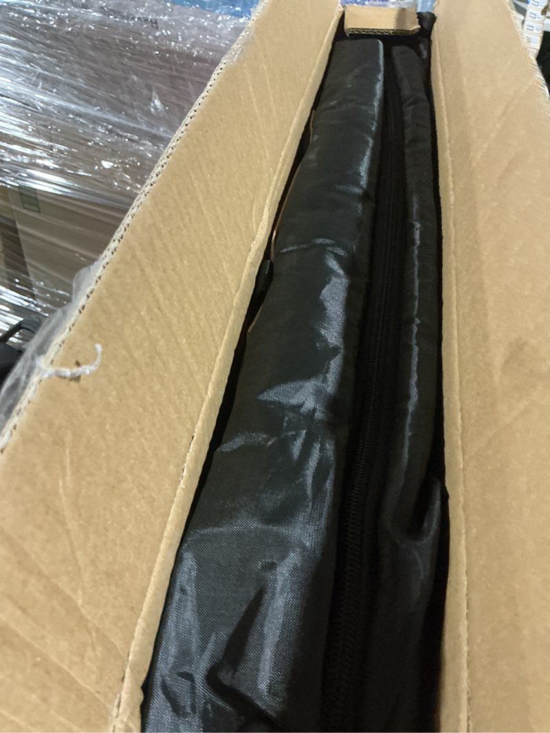 Condition photo showing As Is for Back Seat Extender for Dogs, PU Leather Waterproof Dog Car Seat Cover for Back Seat with Hard Bottom Holds 400LBs, 2025 Upgraded Sturdy Dog Hammock for Cars/Trucks/SUVs, Anti-Scratch, Easy to Clean Black