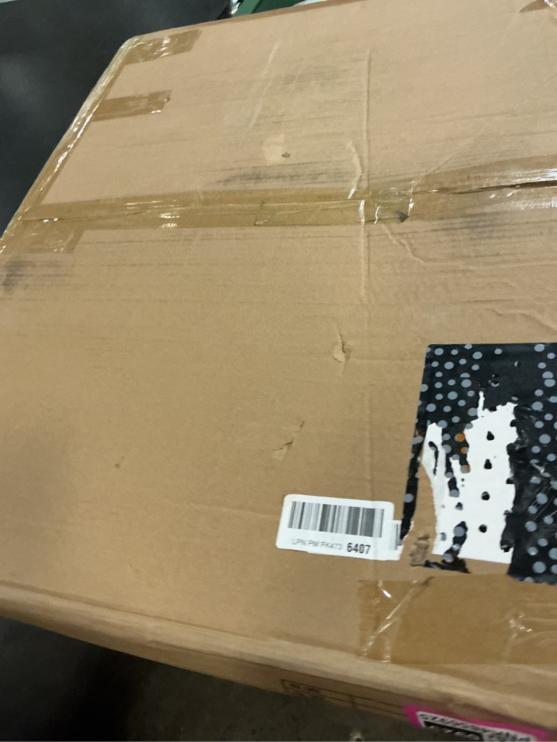 Condition photo showing New/Like New for laundry hamper with lid, 160l rattan wicker laundry basket with wheels, handwoven laundry hamper 2-section with storage shelf(42.3 gal), laundry sorter basket with removable liner, natural hlh032n 29.5”l x 13”w x26.4”h nature