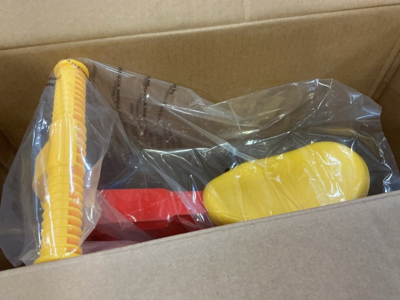 Condition photo showing Good Condition for little tikes scoot n steer indoor outdoor ride-on scoot no pedal for preschool kids toddlers children to develop motor skills, boys girls age 1-3